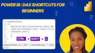 Power Bl Tips & Tricks : DAX Shortcuts for Beginners 2025