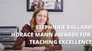 NEA Foundation 2023 Horace Mann Awards for Teaching Excellence - Stephanie Ballard