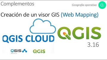 QGIS CLOUD - Creación de un visor web - Web Mapping
