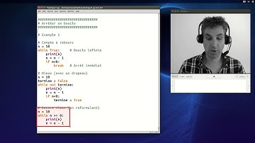 [Python] Boucle tant que II - Quitter une boucle