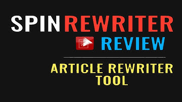 spin rewriter 11 - spin rewriter 11 review |  spin rewriter article spinner tutorial 2021