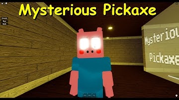 How to get Mysterious Pickaxe Badge + Skin | Piggy RP [W.I.P] (Roblox Game)