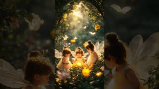 Tiny #Fairies 🧚‍♀️ discover light ✨#imagination #magical
