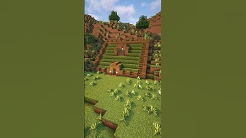Minecraft Mountain House🏠 Tutorial #shorts #minecraft #tutorial #howtobuild #foryou #fypシ゚ #house