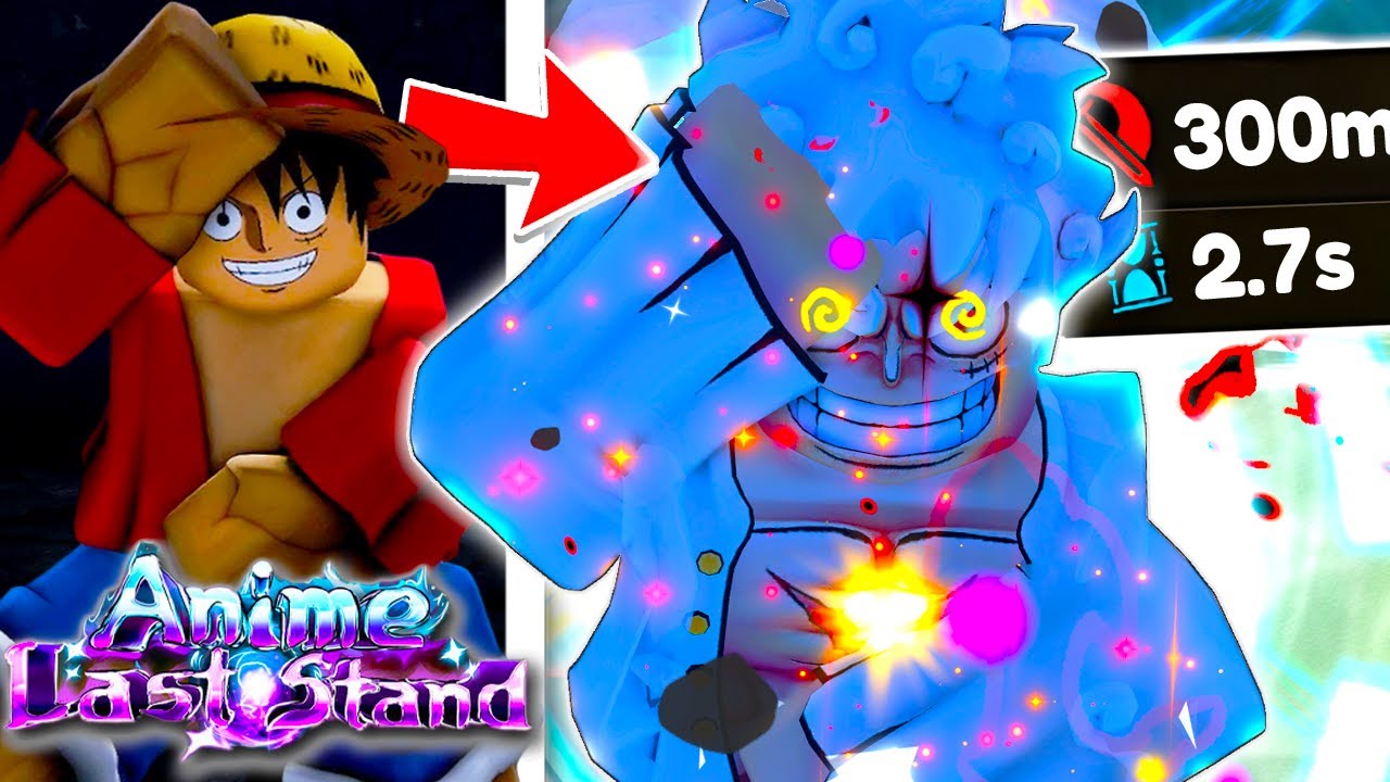 Evolving Luffy Into GODLY GEAR 5 On Roblox Anime Last Stand!