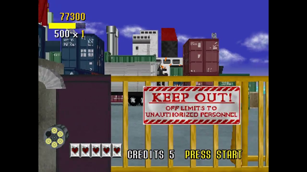 [SAT] Virtua Cop : Difficulty - Hard