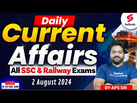 SSC Daily Current Affairs 2024 | 2 September 2024 Current Affairs Live | Current Affairs By APS Sir