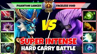 PHANTOM LANCER (Carry) vs FACELESS VOID (Carry) - Battle Of Immortal Rank Dota 2 Players - Z Dota 2