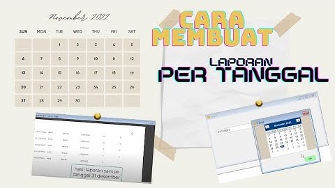 Membuat Laporan Per Tanggal di Foxpro