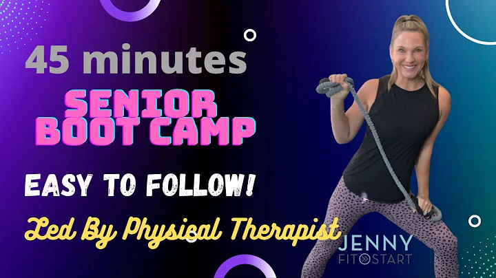 45 min. FUN BOOT CAMP for seniors and beginners!