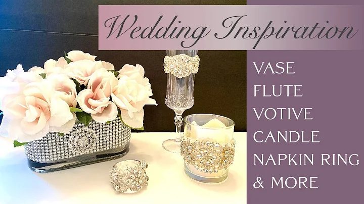 Elegant Bling Wedding Décor and Utensils