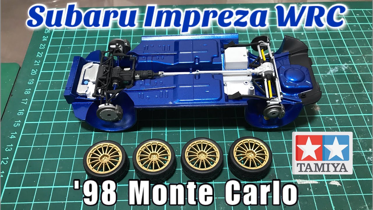 ドリパケ TAMIYA SUBARU INPREZA WRC 1998 Building the Tamiya 1/24 scale SUBARU IMPREZA WRC1998: scale