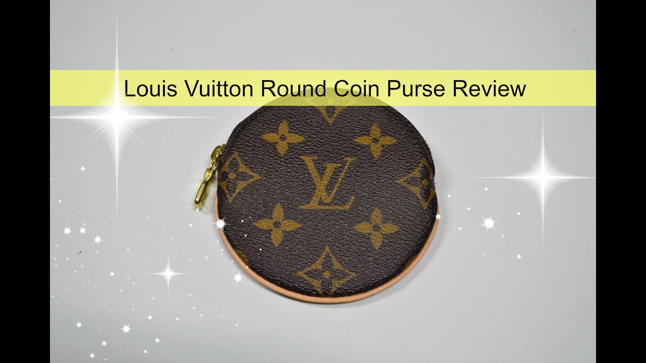 Louis Vuitton Round Coin Purse Review - YouTube