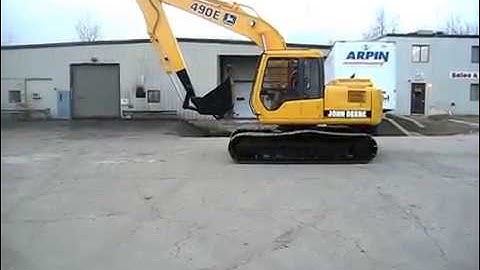 1994 JOHN DEERE 490E EXCAVATOR!