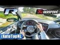 2019 VW Golf R AKRAPOVIC Exhaust POV Test Drive by AutoTopNL