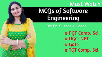 Part-5: Most important MCQs of Software Engineering|TGT|PGT|GATE|NET|Computer science|Hindi