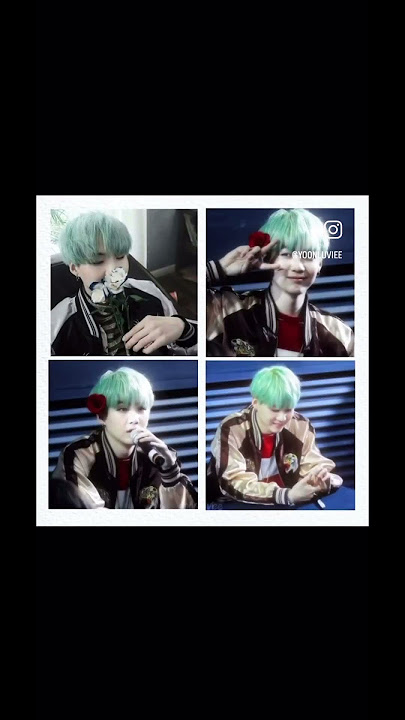 Mint yoongi ❤️🍵 #bts #minyoongi #btsarmyforever