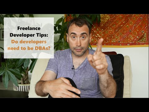Do web developers need to be DATABASE MANIACS?