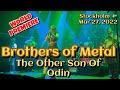 WORLD PREMIERE: Brothers of Metal - The Other Son Of Odin @Stockholm🇸🇪 March 27, 2022 LIVE 4K HDR