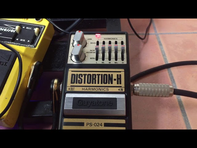 Guyatone　DISTORTION-H　PS-024　ディストーション Guyatone PS-024 Distortion-H Harmonics Guitar Effects | eBay