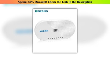 Slide INKBIRD Wi-Fi Gateway IBS-M1 Multiple Carriers Smart Hub Remotely Control Bluetooth & Wireles