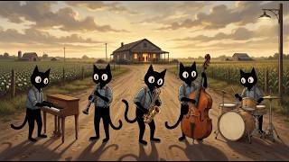 The Whole Road to Ourselves. Black Cats Warm Vintage Noir Jazz for a Slow Golden Day screenshot 4