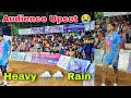 Audience upset  start the war semi finals suddenly due to rain indian army vs kerala police