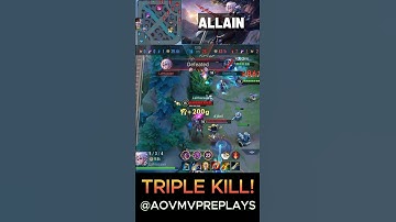 😎 Allain Triple Kill! ⚡ Arena of Valor 🔥