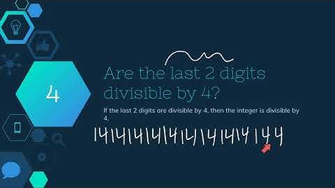 Divisibility Rules Intro