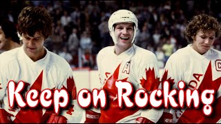 Geordie feat Brian Johnson - Keep on Rocking (Canada Cup 1976, Canada vs. USA).