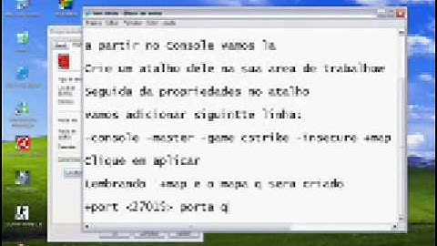Tutorial Server HLDS Console * CE