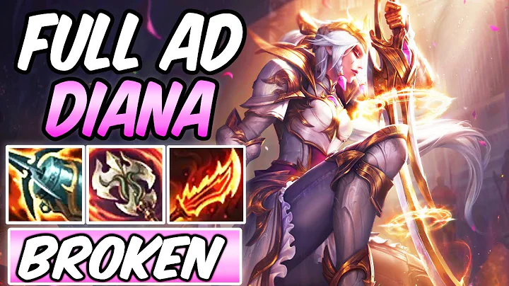 FULL AD ATTACK SPEED PRESTIGE DIANA MID ON-HIT RAG...