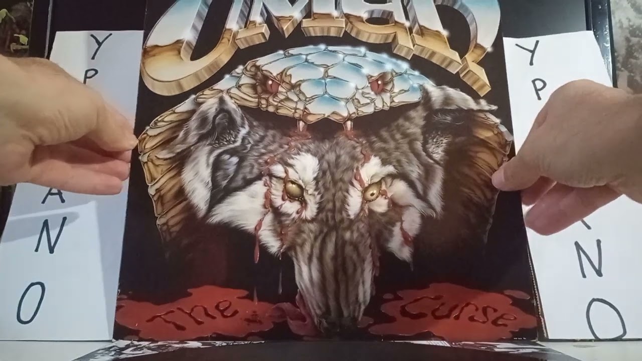 for sale: Omen  – The Curse LP 1986. Metal Blade Records – RR 9661