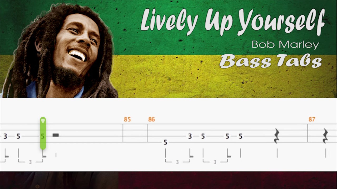 Bob Marley Lively Up Yourself Official Bass Tabs Youtube
