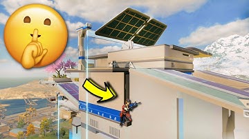 *NEW* SECRET SPOT on FLOATING PLATFORM!! 🤫| COD MOBILE | SOLO VS SQUADS