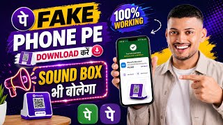Fake Phone Pe Apk Download With Sound Box | Fake PhonePe Kaise Download Kare | Fake Phone pay app screenshot 4