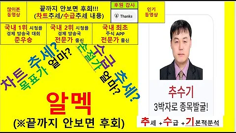 알멕(354320) 추수기(추수) 전문가 종목분석및 향후주가전망