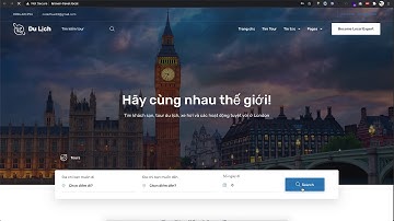 Đồ án tốt nghiệp - Website du lịch