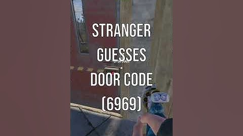 He guessed our DOOR CODES! (6969) - Rust #shorts