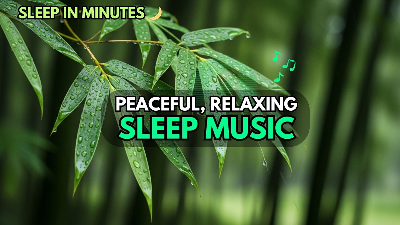 Sleep in Minutes 🌙 Deep Sleep Piano Music for Insomnia, Stress Relief ...