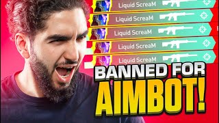 I GOT BANNED BECAUSE OF MY AIMBOT?! | Scream Stream Highlight