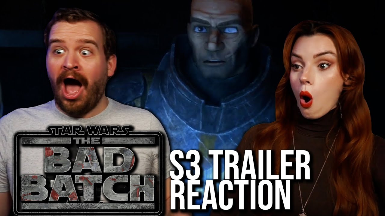 How Is SHE Here?!? | The Bad Batch Season 3 Trailer Reaction | Star Wars on Disney+