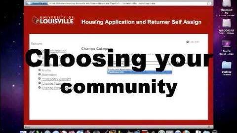 UofL Housing Application Returning Students