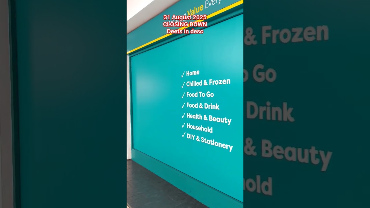 Shepherd's Bush Poundland CLOSING DOWN 2025