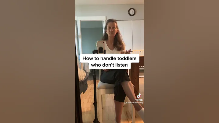 How to handle toddlers who don’t listen #parenting #toddler #parentingtips