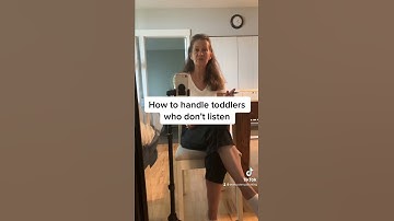 How to handle toddlers who don’t listen #parenting #toddler #parentingtips