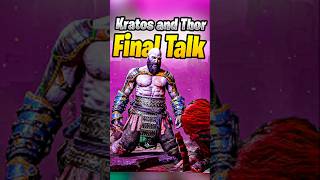 Kratos Final Talk with Thor #shorts