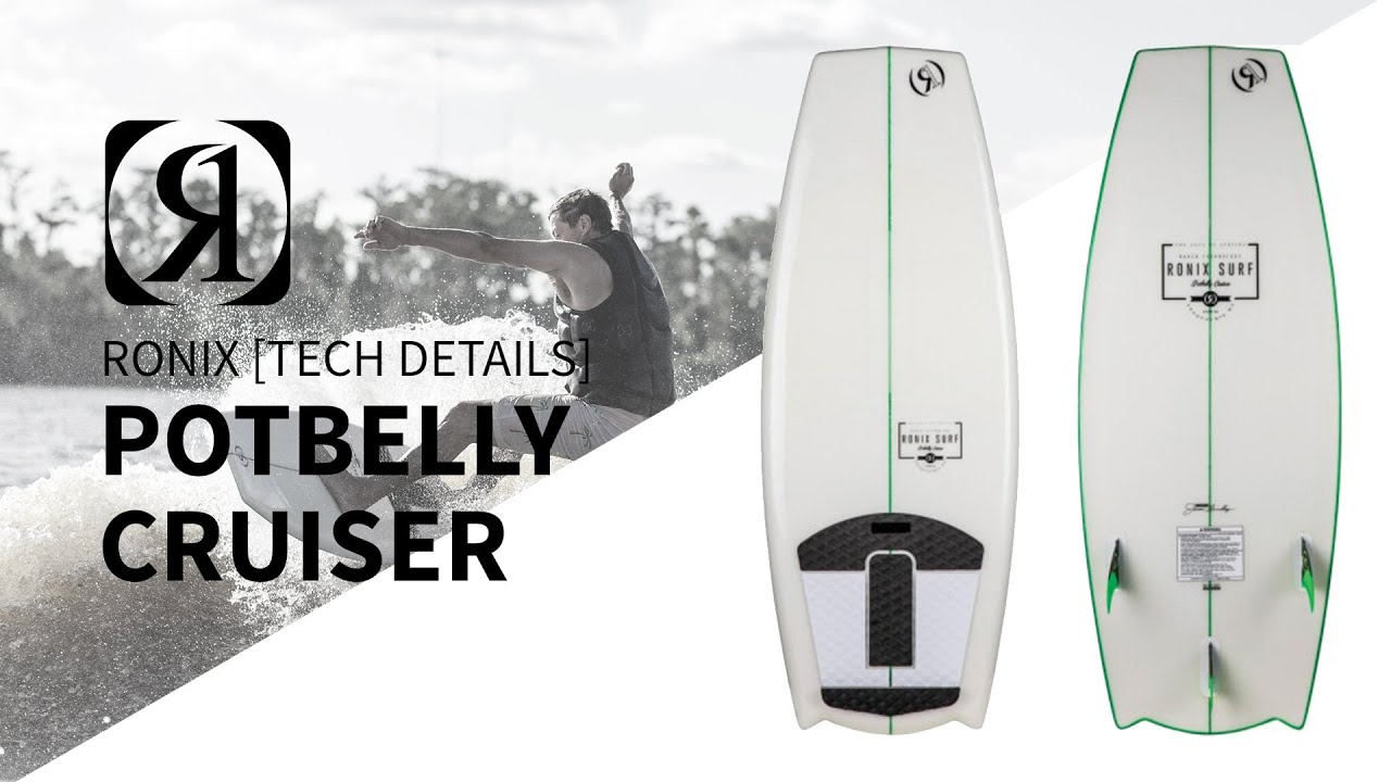2019 Ronix Potbelly Cruiser Wakesurf Board - YouTube
