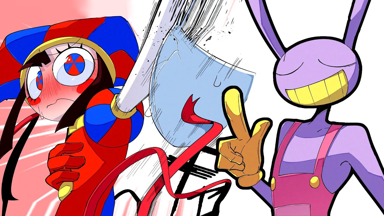 It's Better Not To Do This 🤭| Jax x Pomni | The Amazing Digital Circus ...