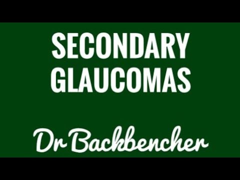 Secondary Glaucomas - Ophthalmology Lectures